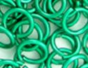 Rings - Christmas Green